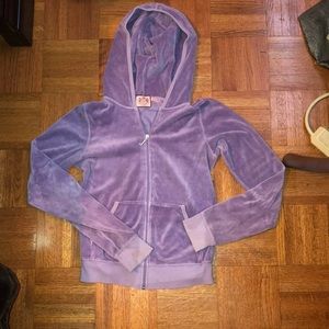 Purple Juicy Couture Zip up